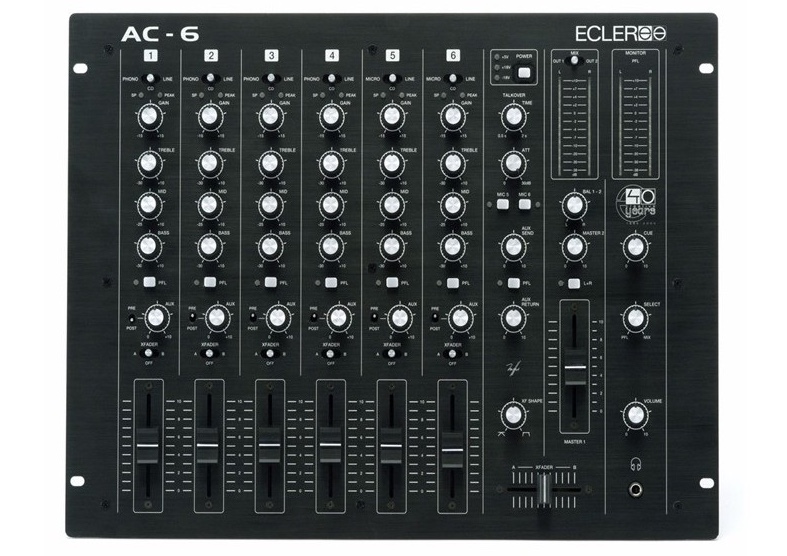 ECLER SMAC PRO 40 DJミキサー 4チャンネル